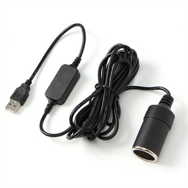 승압 usb 시거 잭 변환 케이블 3M 아답터 차량용 시거 - 상품 이미지