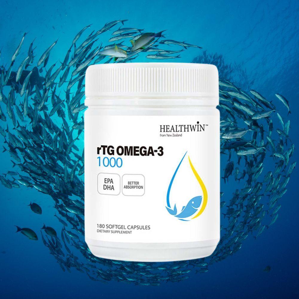헬스윈 뉴질랜드 rTG 오메가3 1000mg EPA300 DHA200 180소프트젤 - 상세 이미지 5