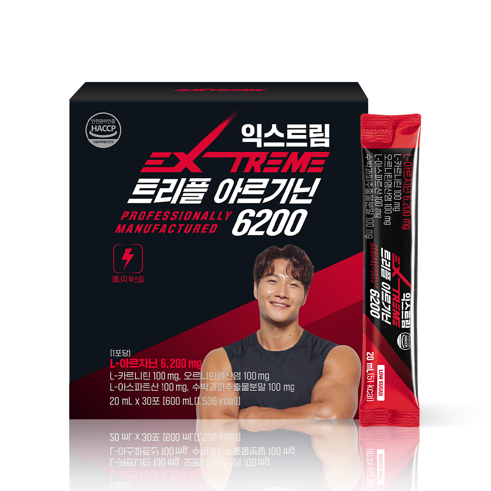 익스트림 김종국 트리플 아르기닌 6200 15포, 1개 - 상세 이미지 3