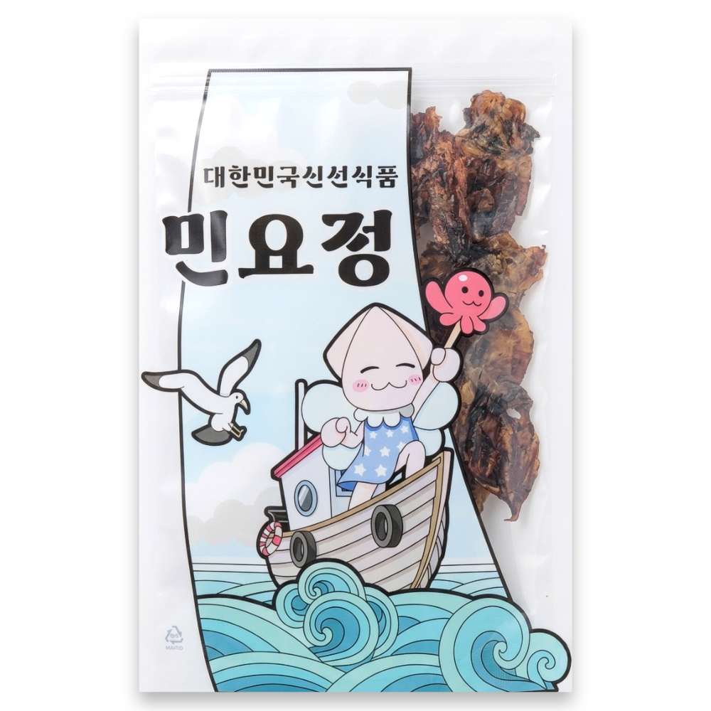 쫄깃 숏다리 오다리 오징어 다리 맥주안주 300g 이미지 8