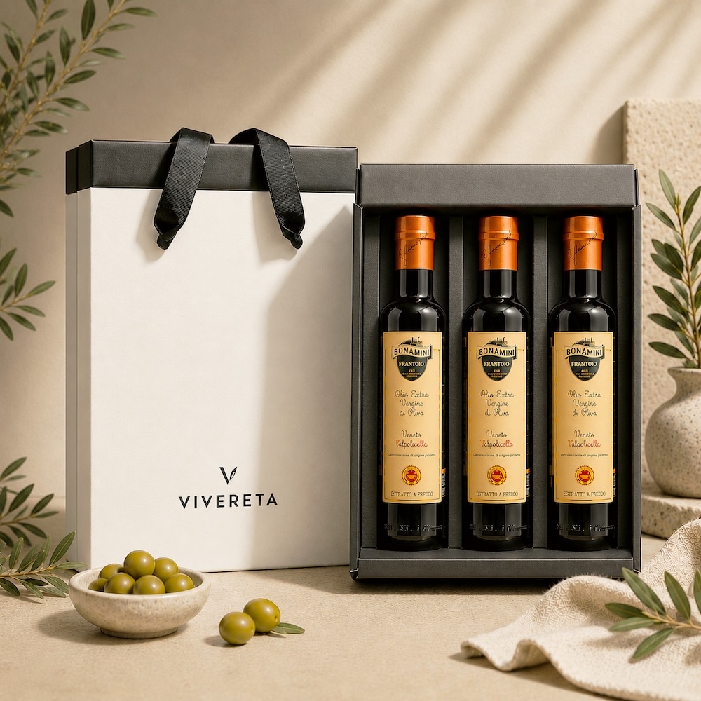 7년 연속 만점 베네토 발폴리첼라 돕 엑스트라버진 올리브오일 250 선물세트 250ml, 3개 - 상품 이미지