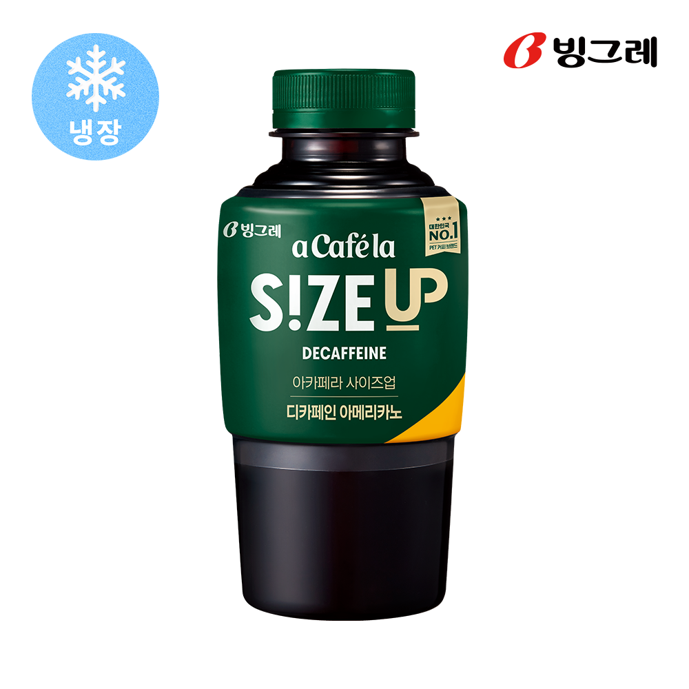 빙그레 아카페라 사이즈업 디카페인 아메리카노, 350ml, 20개 - 상세 이미지 2