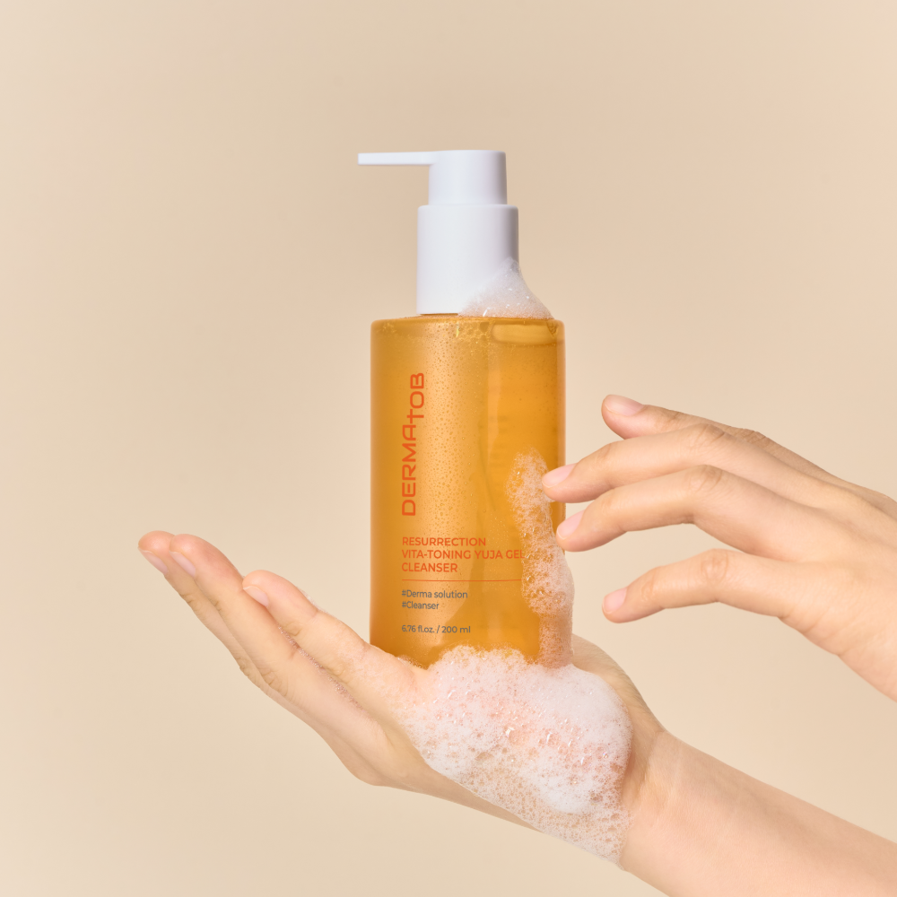[추석 특별 프로모션] 더마토브 저자극 보습 약산성 비타 토닝 유자 젤 클렌저 200ml - 상세 이미지 2