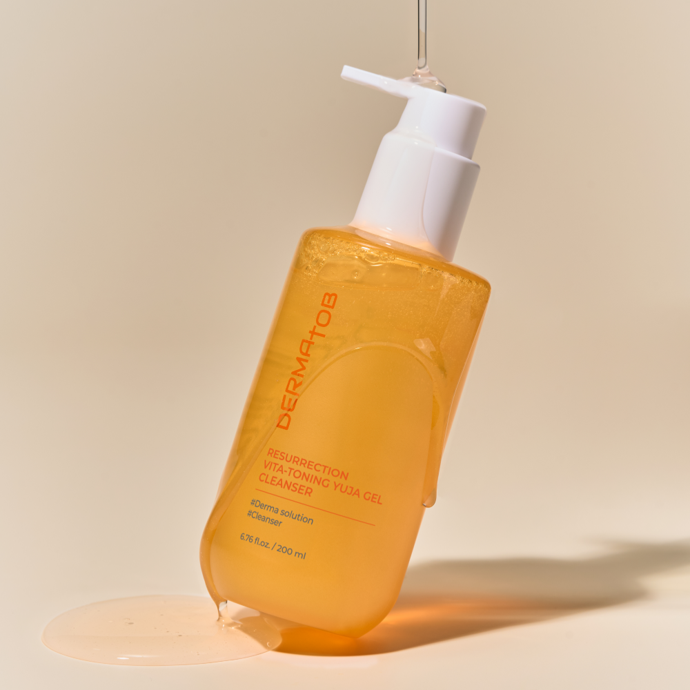 [추석 특별 프로모션] 더마토브 저자극 보습 약산성 비타 토닝 유자 젤 클렌저 200ml - 상세 이미지 3