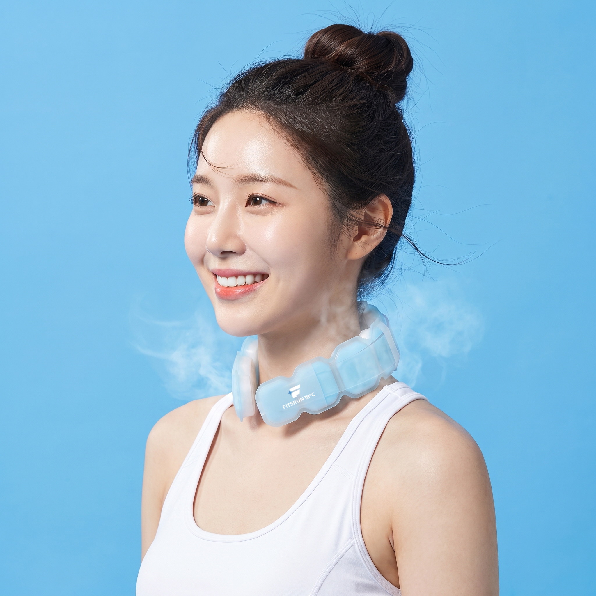 아이스넥쿨러 넥쿨러 아이스넥밴드 얼음목걸이 쿨링넥밴드 쿨스카프 상품 이미지