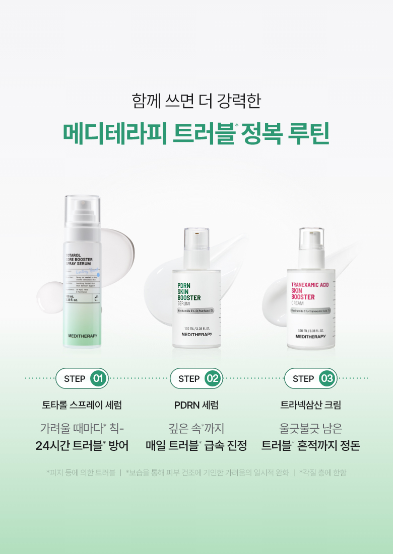 sérum spray totarol meditherapy k-beauty