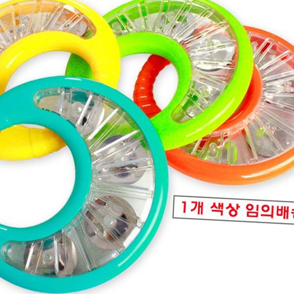 원색유치원음률유아탬버린 소리맑음초등음악 영아용음악교육베이비탬버린 - 상품 이미지