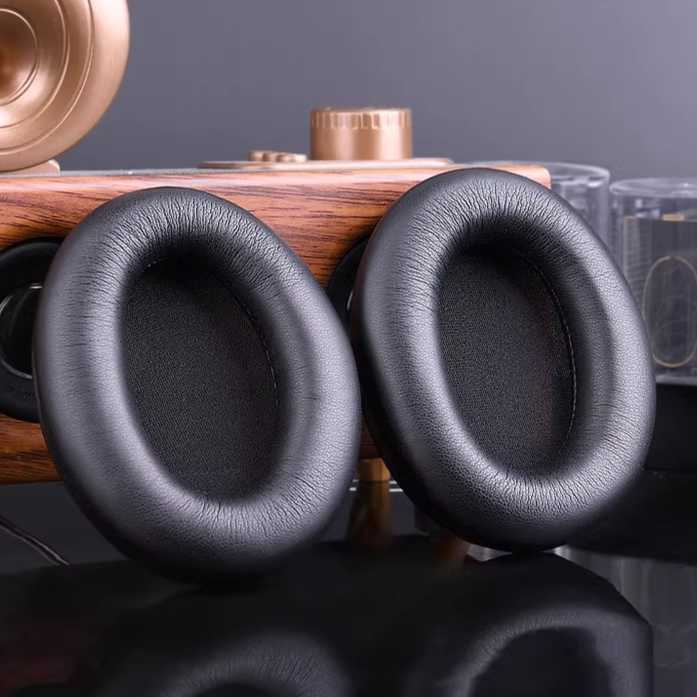 SONY WH1000XM3 이어컵 패드 부품 교체 수리 블랙 PU가죽 - 상품 이미지