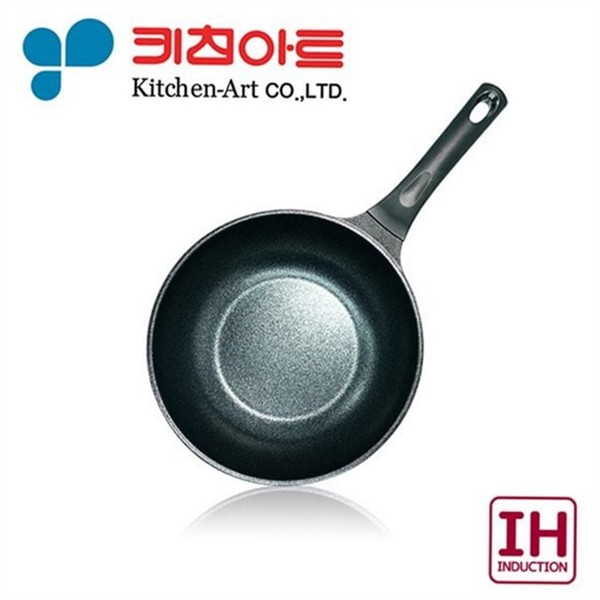 다이아몬드 인덕션 궁중 팬 22cm 웍형 인덕션 볶음 팬 논스틱 - 상세 이미지 2