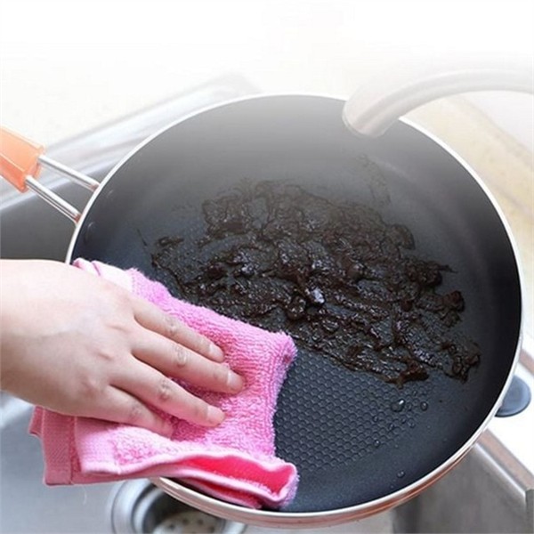극세사 주방 행주 10p 부드러운 손걸레 행주 다용도 청소 흡수력 - 상품 이미지