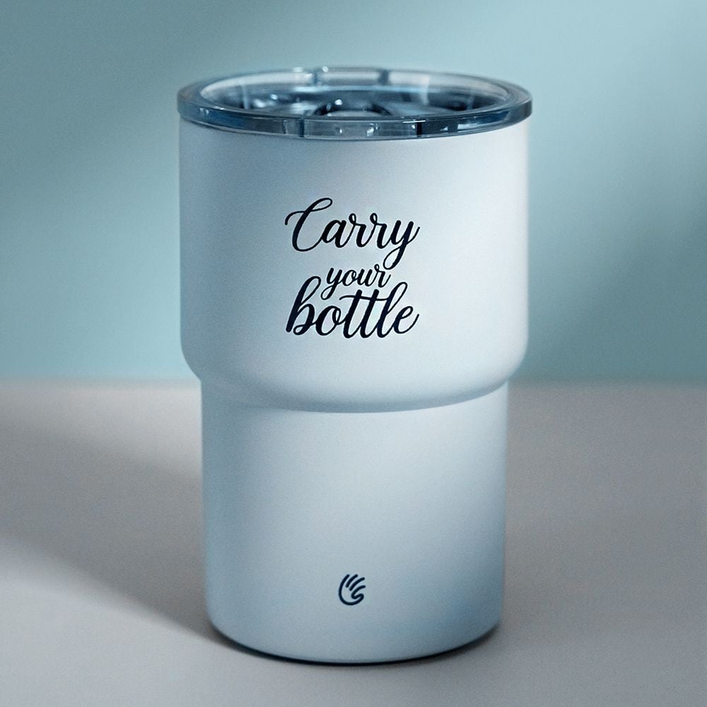 뚜껑 머그컵 텀블러 사무실 커피 보냉 스텐 물컵 카페투고 480ml - 상세 이미지 2