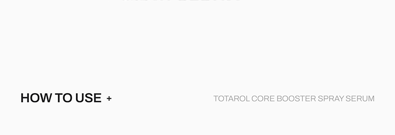 sérum spray totarol meditherapy k-beauty