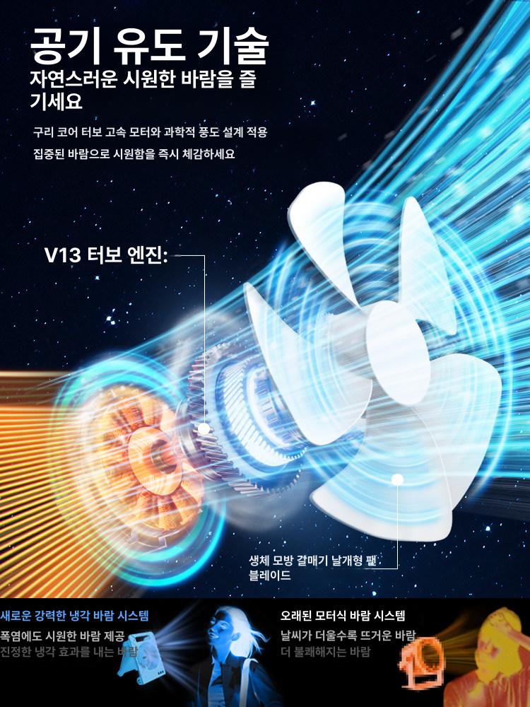 태양광 충전식 신형 차량용 휴대용 미니 usb 데스크탑 캠핑 사무실 광USB 듀얼 충전 대형 팬 - 상세 이미지 3