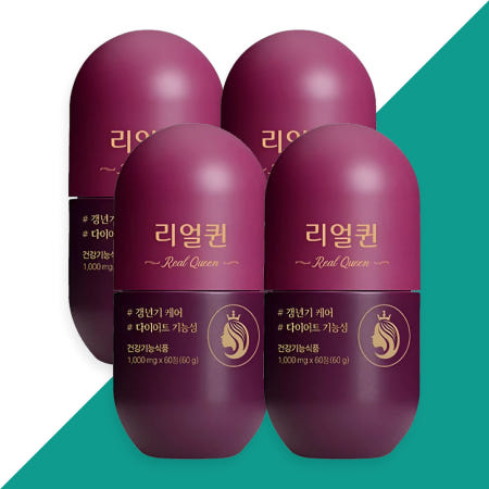 GRN 리얼퀸 1000mg 60정, 4개