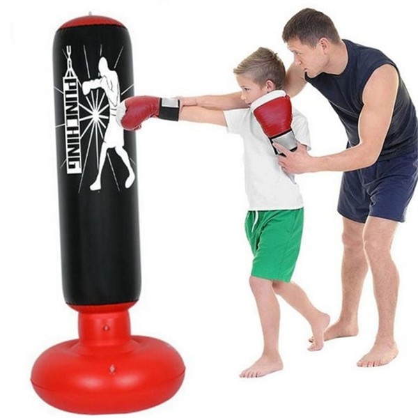 가정용 스탠딩 샌드백 160cm 복싱 샌드백 층간소음 운동용 펀치 - 상품 이미지