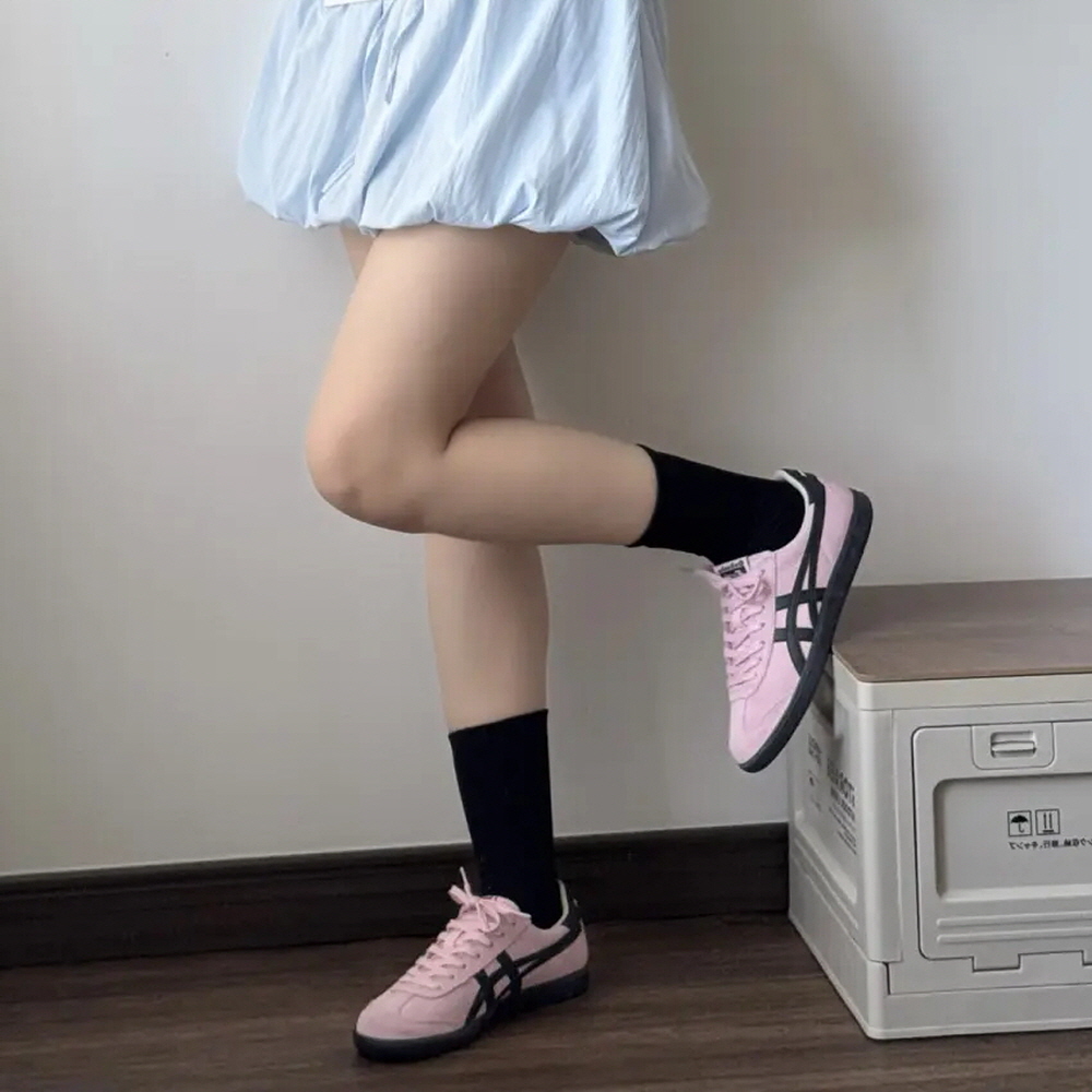 오니츠카타이거 토쿠텐 스니커즈 연핑크 1183A907-701 핫핑크 1183A907-702 - 상세 이미지 3