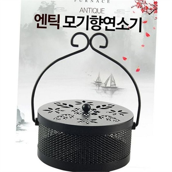 연철 모기향 연소기 걸이형 모기향 받침대 바닥형 야외 캠핑용 안전 - 상품 이미지