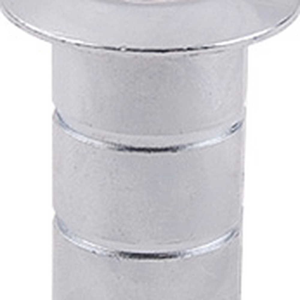 크롬도금 강화도어용 먼지마개 BS-302 문고정 플로어힌지마개 크롬 41mm 32파이 - 상세 이미지 3