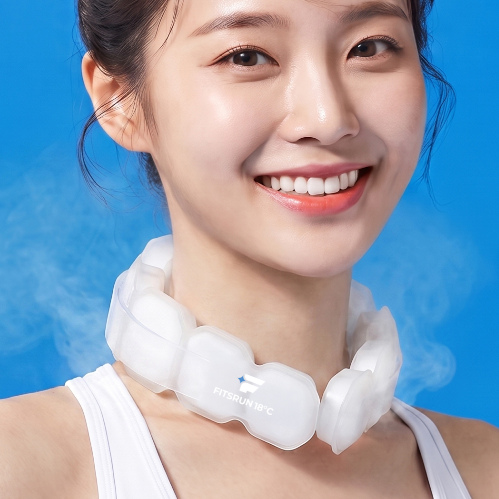 아이스넥쿨러 넥쿨러 아이스넥밴드 얼음목걸이 쿨링넥밴드 쿨스카프 상품 이미지