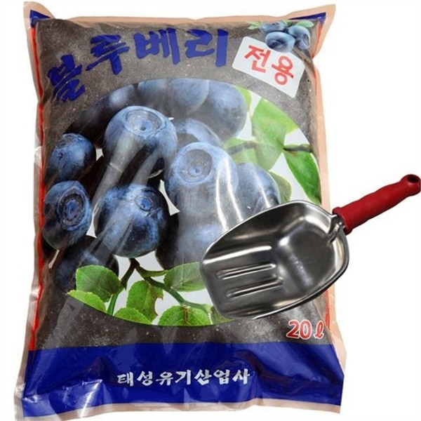 유기질 블루베리 배양토 20L 분갈이 블루베리 전용 흙 화분 식물 - 상품 이미지