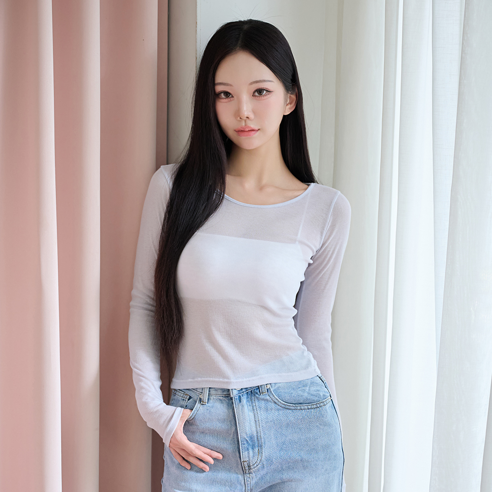 [N배송] 크라시앙 1.5cm 라이트커버 쿨링 브라탑 얇은끈 여름 캡내장 오프숄더 브라렛 단품 - 상세 이미지 5