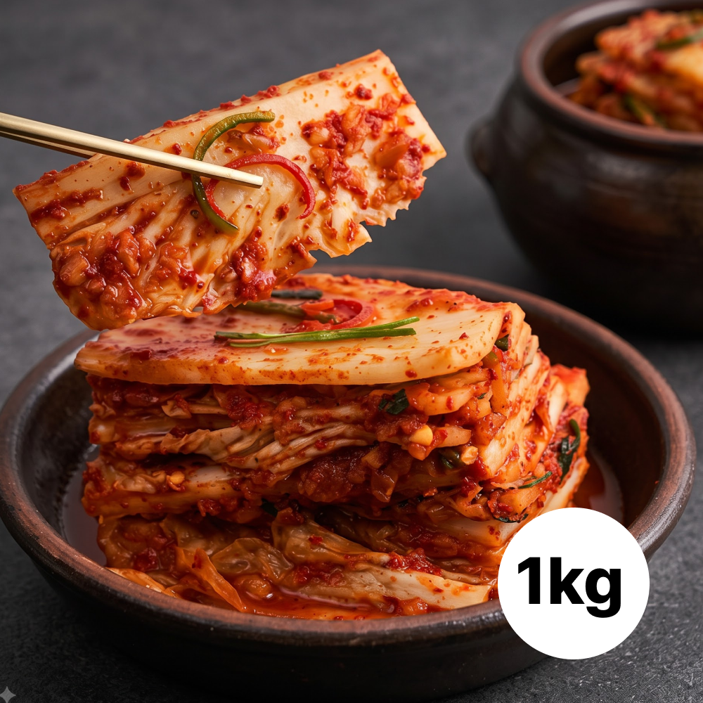 참가득 맛있는 맛김치 1kg 국내산 친정 엄마손맛 맛있는 가정식 썰은 배추 김치 주문 - 메인 이미지