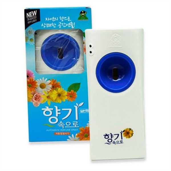 벽걸이 자동 분사기 실내 전자식 분사기 사무실 화장실 - 상품 이미지