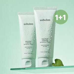 [1+1] 어스봄 어성초 수분 진정 오일프리 저자극 봄날 크림 70ml ... 솔직 후기 | 피부 타입별 분석 - 상품 이미지 1