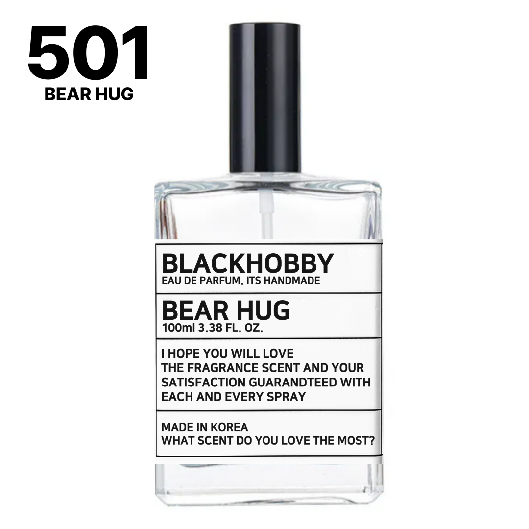 [5+2] 블랙하비 베어허그 (Bear Hug) 100ml 코튼향 드레스퍼퓸 [501] - 상품 이미지