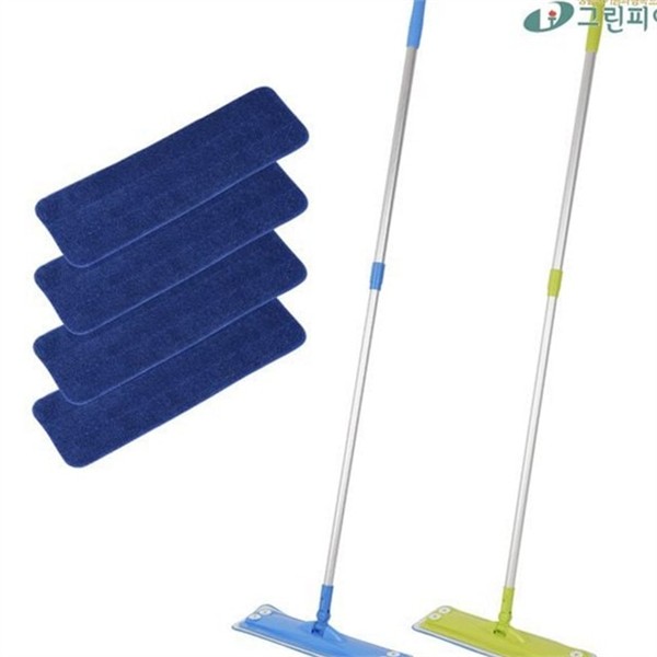 초극세사 극세사 청소 밀대 물걸레 극세사 밀대 패드 바닥 먼지 - 상품 이미지