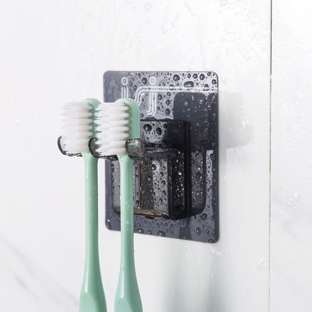 칫솔꽂이 칫솔 거치대 통 보관함 걸이 홀더 리빙밸류 - 상세 이미지 4