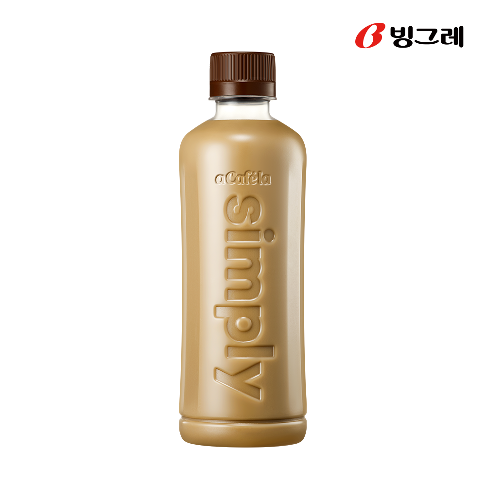 빙그레 아카페라 심플리 로어슈거 라떼, 400ml, 60개 - 상세 이미지 3