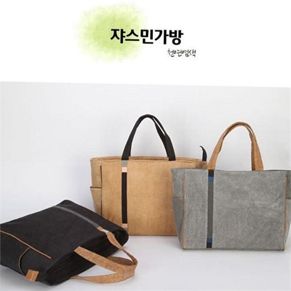 빅사이즈 여성 토트 백 데일리 여성 도트 백 캔버스 사계절 - 상세 이미지 2
