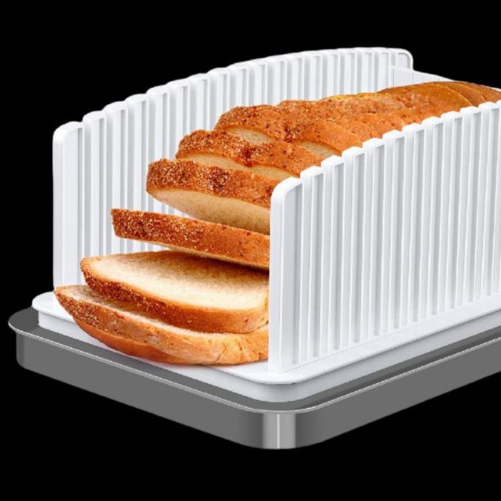 식빵 커팅기 슬라이서 빵절단기 두께조절 우드 베이커리 - 상품 이미지