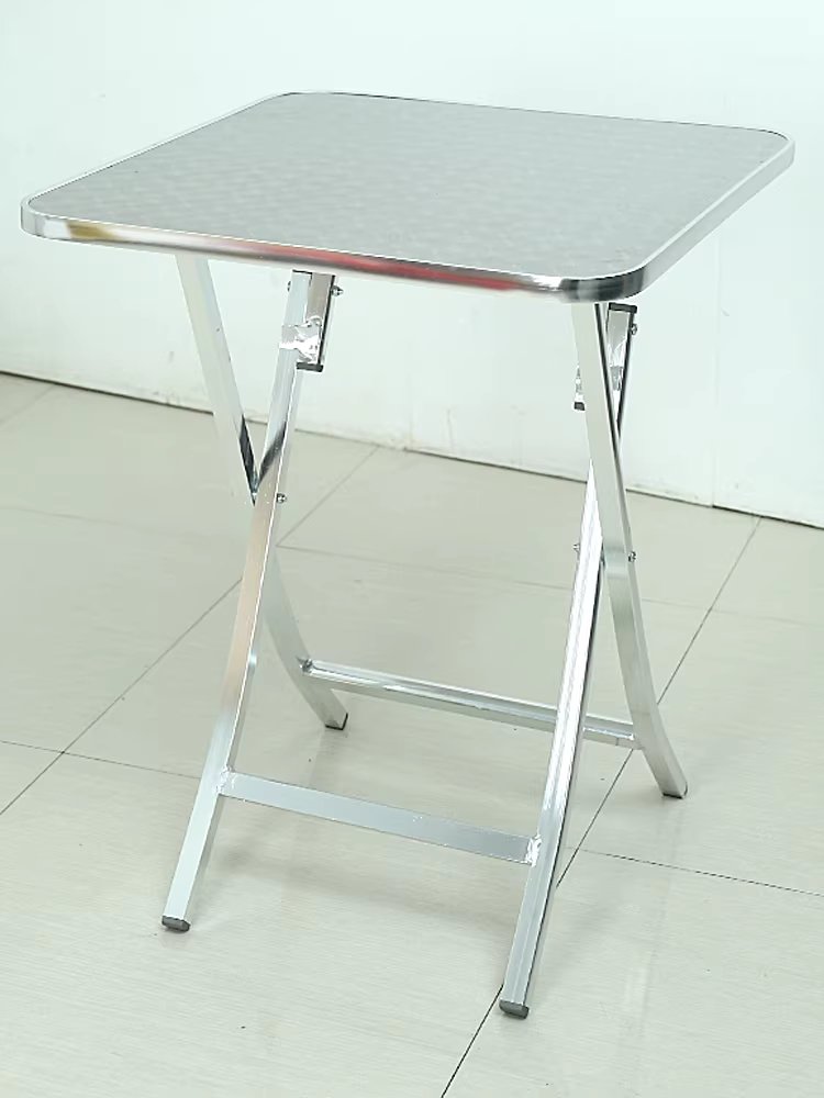 접이식 스텐 테이블 매장용 업소용 용품 매점 포차 식탁 탁자 60cm - 상세 이미지 5