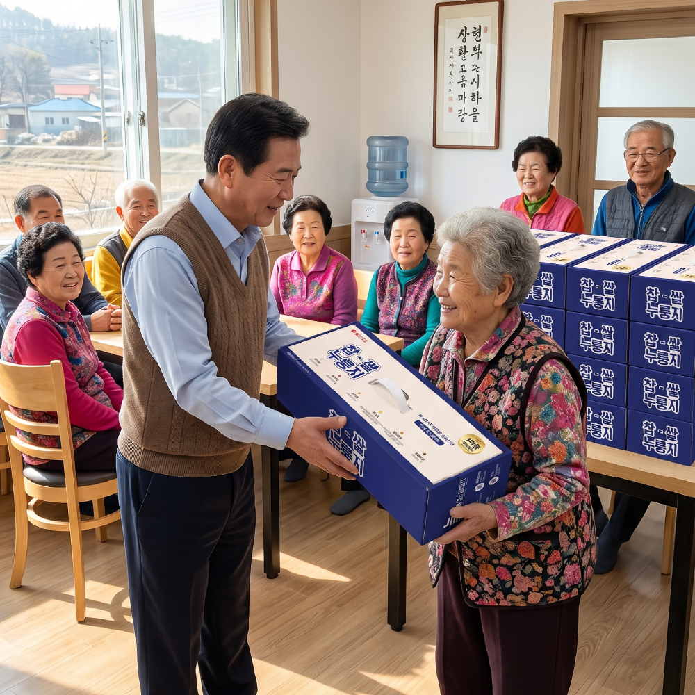 찹쌀 누룽지 쌀과자 POP RICE 스낵 추석 명절 선물세트 혼합, 108개입, 1개 - 상세 이미지 5
