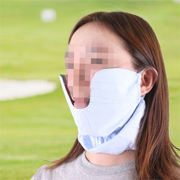 아웃도어 여성 골프 마스크 기능성 여성 자외선 차단 마스크 냉감 - 상품 이미지