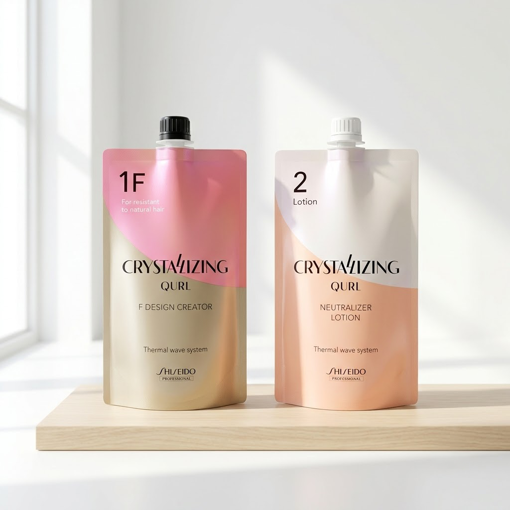 시세이도 펌제 크리스탈라이징 큘 디자인 크리에이터 F 400g 로션형 정상모 - 메인 이미지