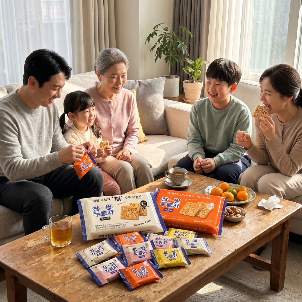 찹쌀 누룽지 쌀과자 POP RICE 스낵 추석 명절 선물세트 혼합, 108개입, 1개 - 상세 이미지 3