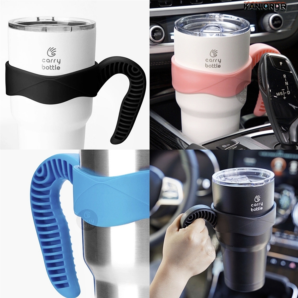 텀블러 핸들 손잡이 실리콘 보틀 홀더 대형 물병 900ml 전용 - 상품 이미지
