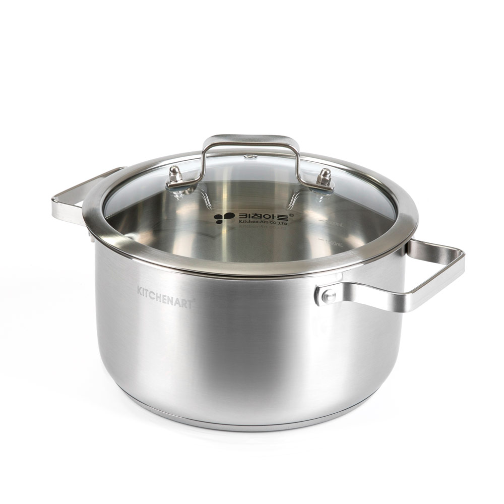키친아트 스테인리스 올가 4종 곰솥제외 18cm 20cm 22cm 26cm 세트 - 상세 이미지 4