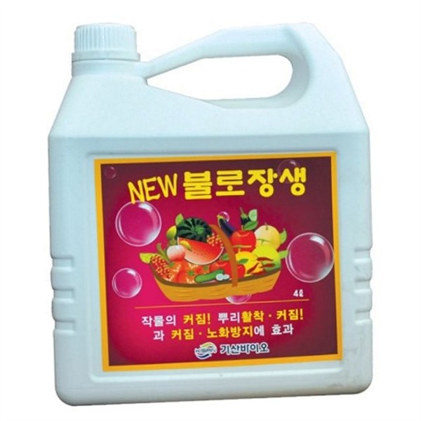 복합 식물 영양제 4L 활성제 작물 영양제 뿌리 토양 성장 - 상품 이미지