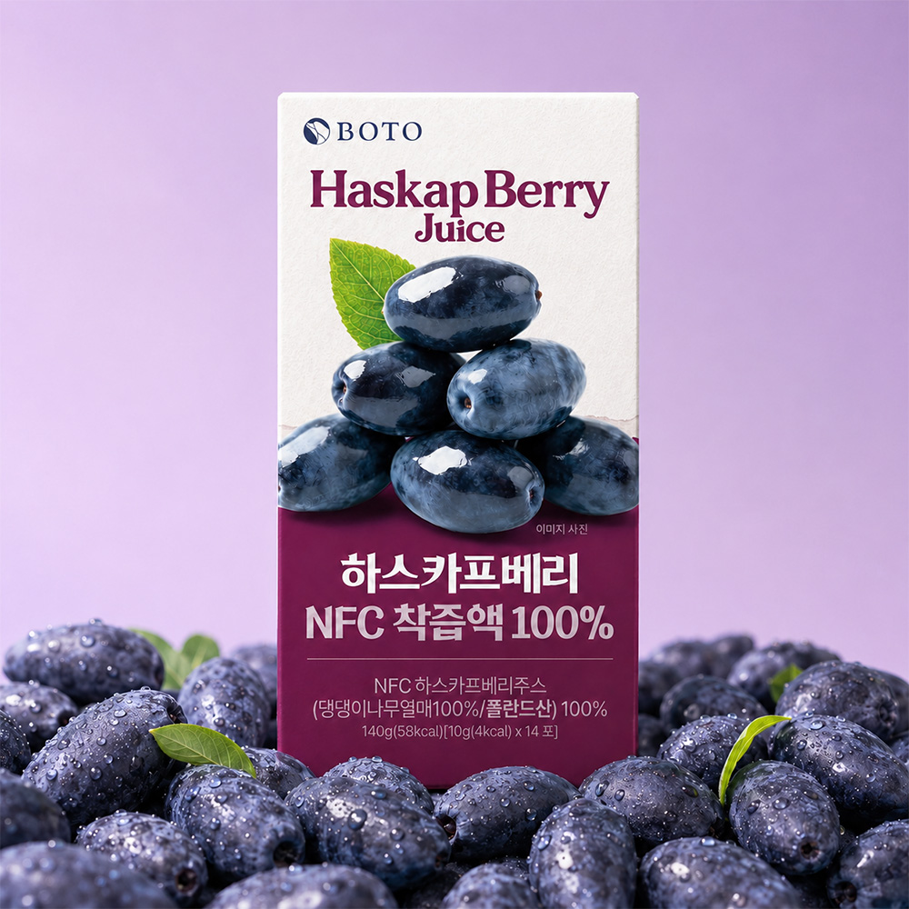 보뚜 하스카프베리 NFC 착즙액 100% 10g 14포, 3개 - 상세 이미지 3