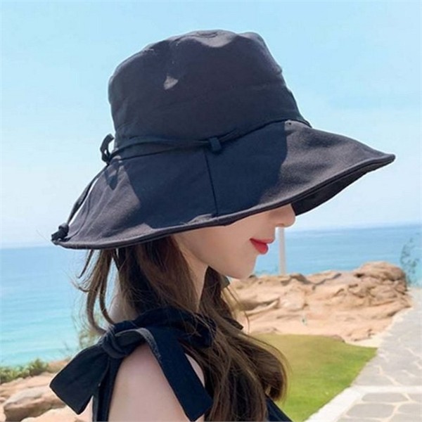 데일리 여성 버킷 햇 라피아 여성 벙거지 모자 바캉스 여름 - 상품 이미지