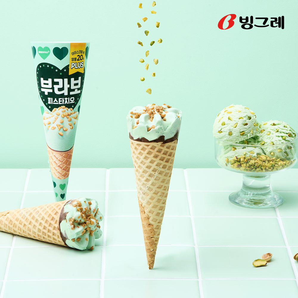 해태아이스 부라보콘 바닐라 160ml 24개 아이스크림 - 상세 이미지 4