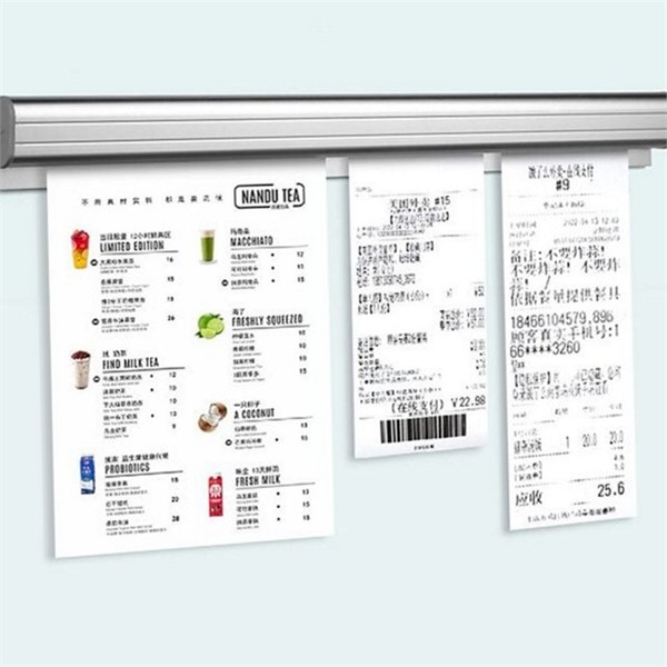 알루미늄 빌지 홀더 50cm 벽걸이 메모 홀더 영수증 주문서 - 상세 이미지 2