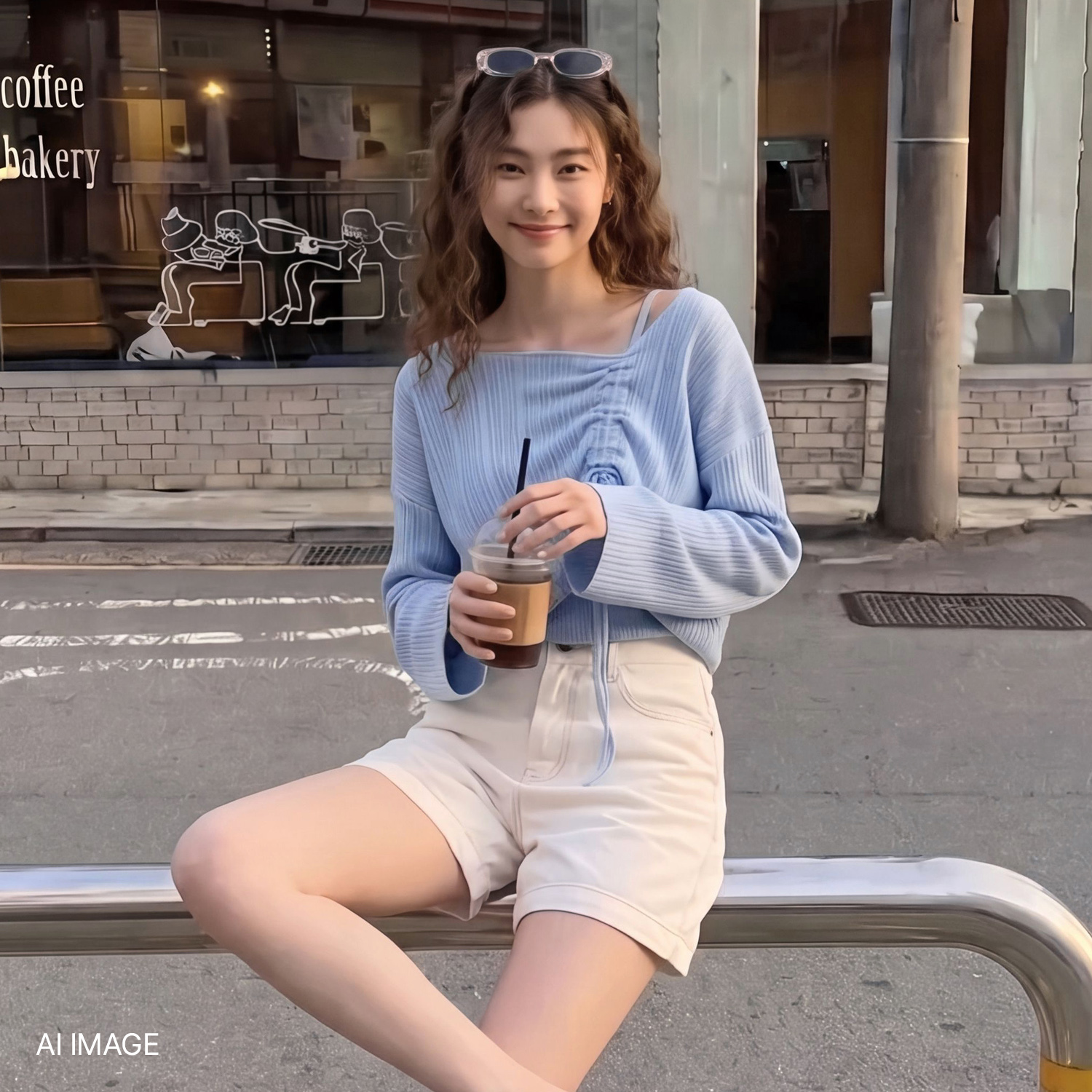 [슈퍼적립][N배송][제로스트릿][4컬러] 스트링 포인트 니트 & 나시 세트 STRING POINT KNIT & SLEEVELESS SET - 상품 이미지
