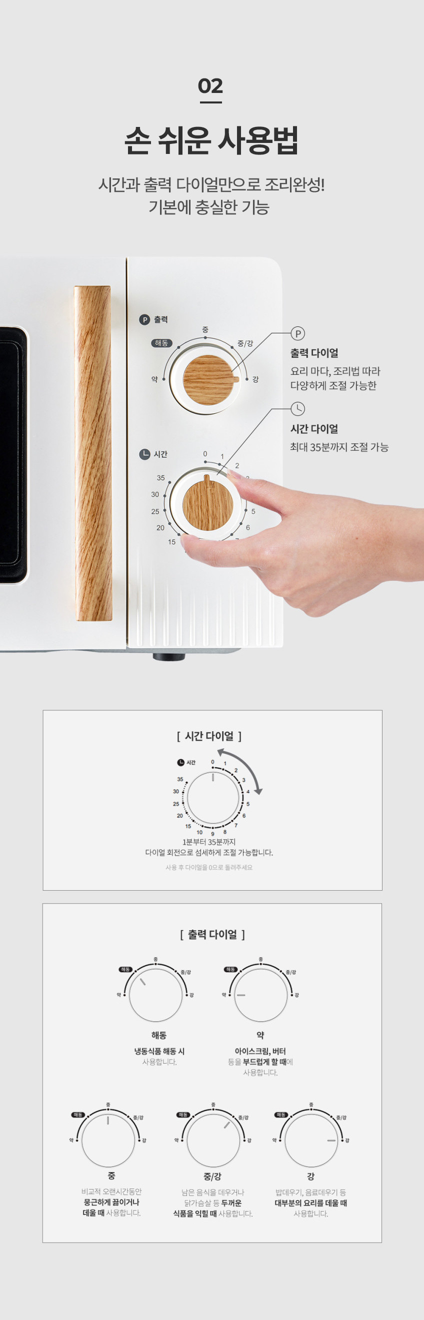 풀무원 노르딕 전자레인지 20L MS20D0TWD 판매처 상세 정보 이미지 4