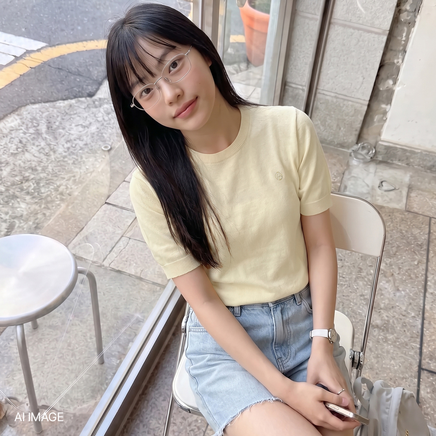 [제로스트릿][3컬러] 스무디 반팔 스웨터 SMOOTHIE SHORT SLEEVE SWEATER - 상품 이미지