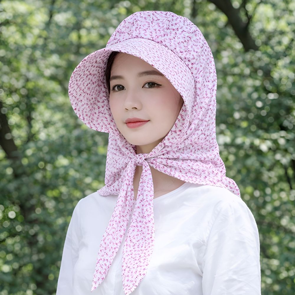 밭모자 갯벌 목가림 농사용 창넓은 여름작업 농촌 1+1 - 상세 이미지 4